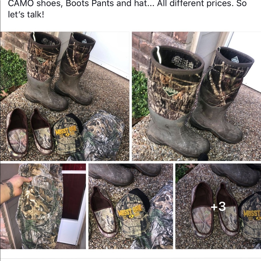 CAMO pants ,CAMO backpack , CAMO jacket